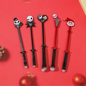 Nightmare Before Christmas Makeup Brushes 5pcs Corpse Bride MakeUp Brush Set